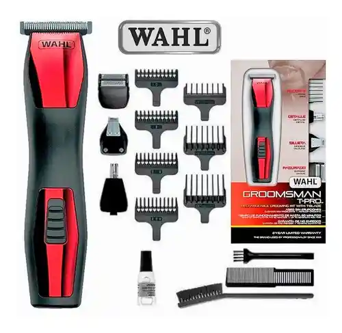 Wahl Máquina Patillera Recargable Groomsman T Pro Original