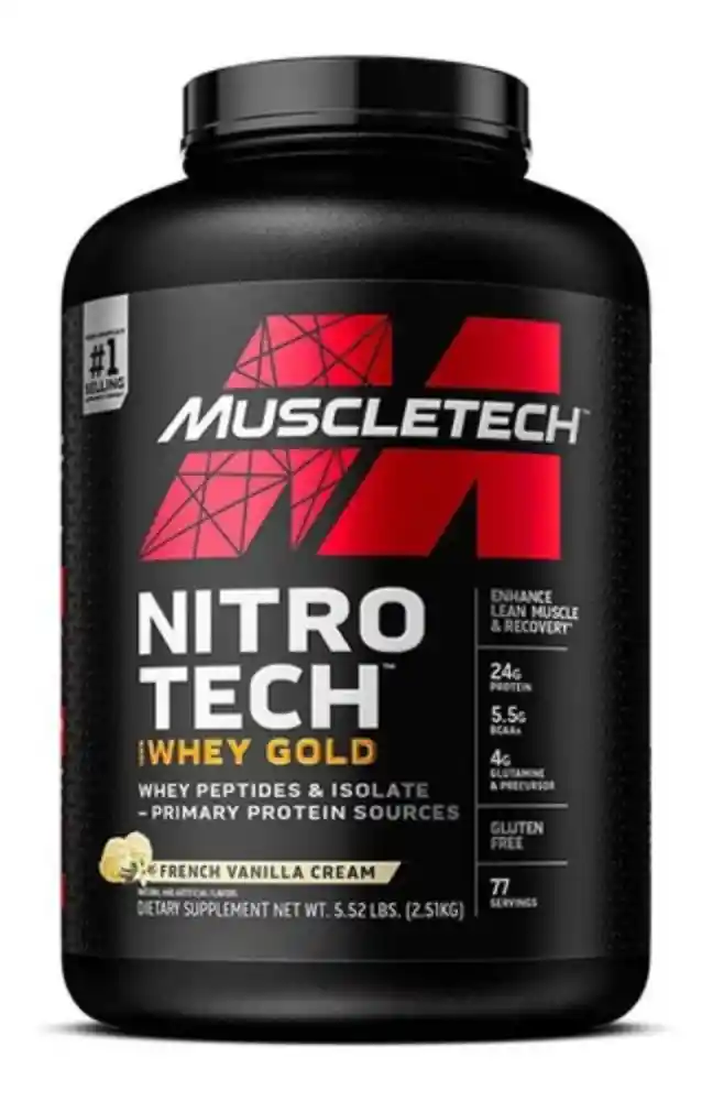 Nitro Tech Whey Gold 5,5 Lbs Muscletech