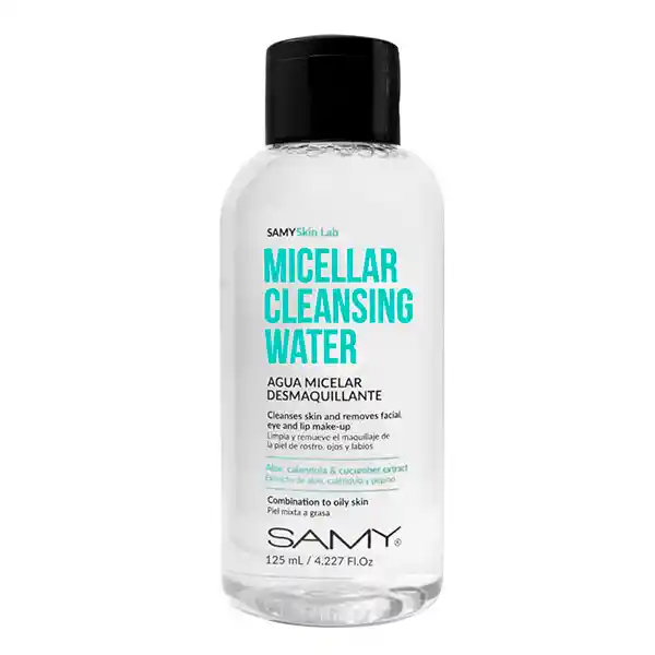 Samy Agua Micelar Desmaquillante X 120ml