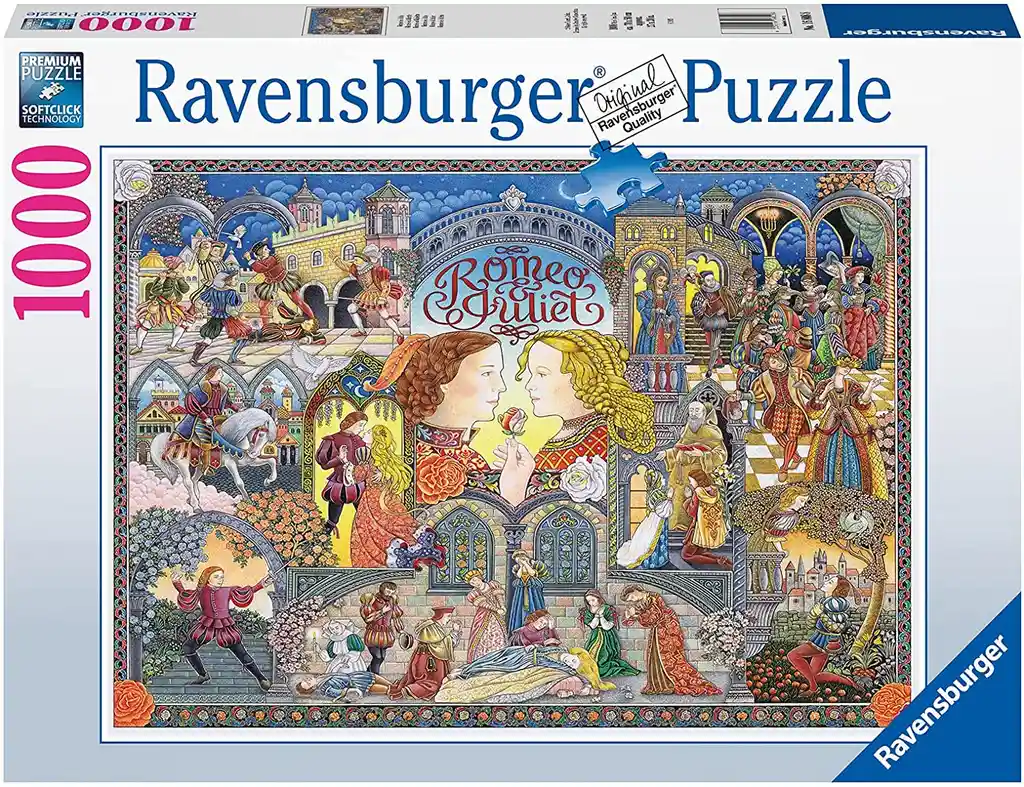 Ravensburger Rompecabezas 1000 Piezas Romeo Y Julieta Adultos