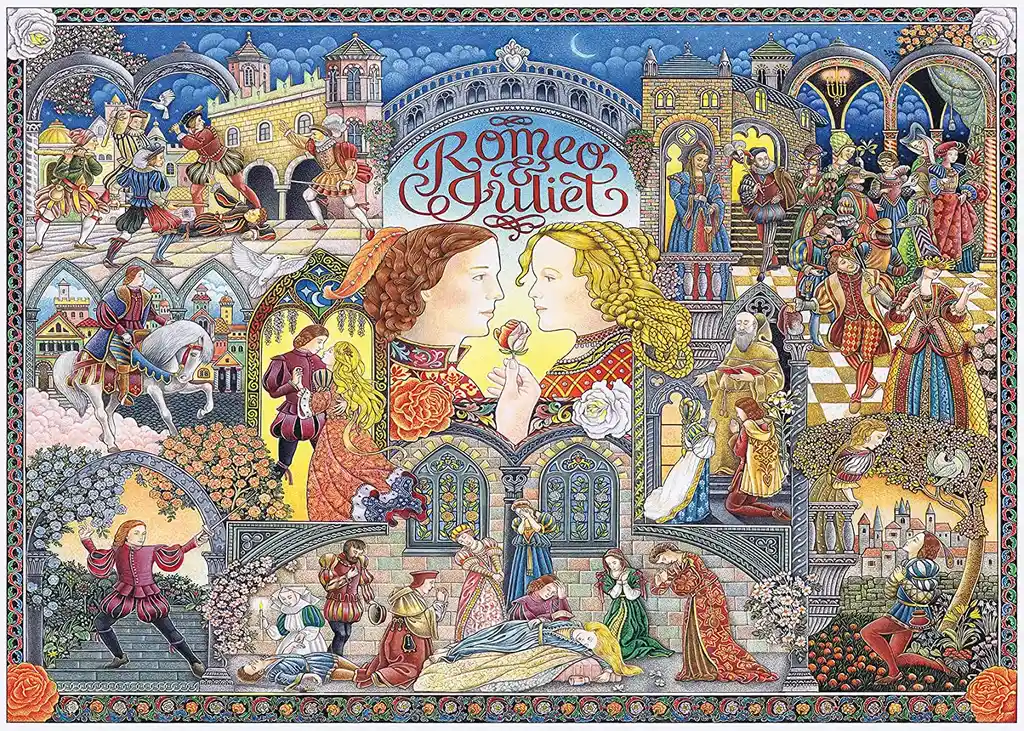 Ravensburger Rompecabezas 1000 Piezas Romeo Y Julieta Adultos