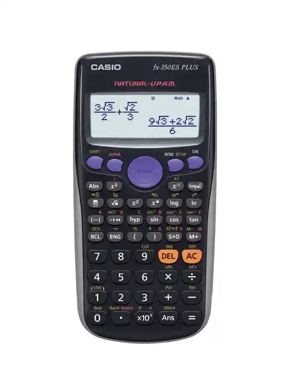 Casio Calculadorafx-350Es Plus Original 252 Funciones