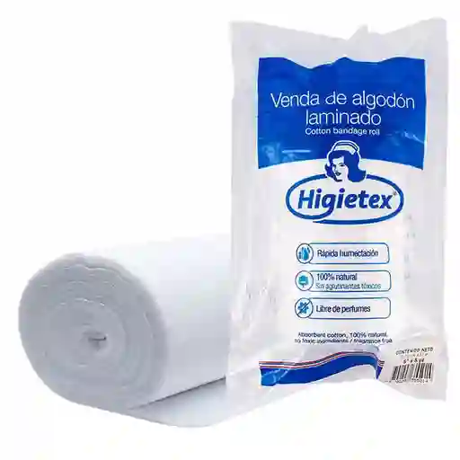 Higietex Algodón Laminado 5x5 Yardas