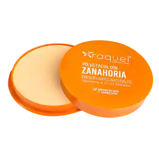 RAQUEL Polvo Facial Zanahoria Con Fs Bahamas N.1 X 12Gr