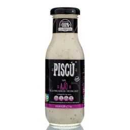 Salsa Piscú® Ajo Vinagreta Gourmet X 200g
