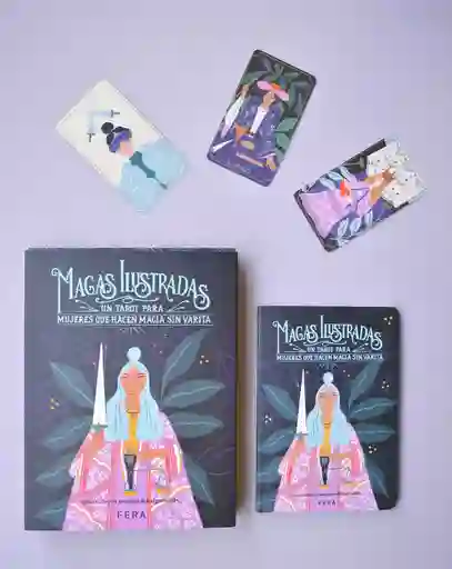 Tarot Magas Ilustradas+ Libro De Actividades Y Tips