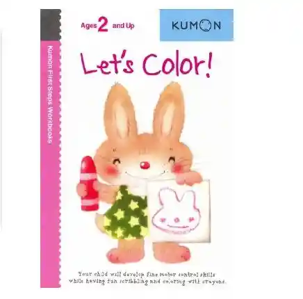 Kumon Libro Para Colorear Niños Niñas