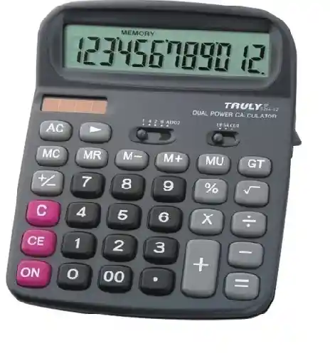 Calculadora De Oficina Truly 836a 12 Digitos