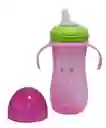 Vaso Anti Goteo Tetero Asas 12 Onzas Bebe Biberón Chupo Jugo Niña Violeta Ref Boogy 20241