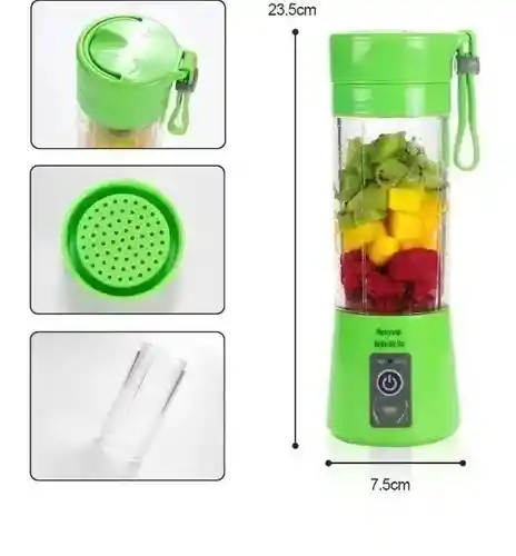 Licuadora Jugos Portatil Batidos 380ml Usb