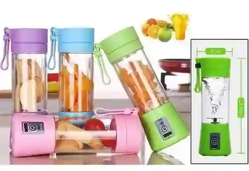 Licuadora Jugos Portatil Batidos 380ml Usb
