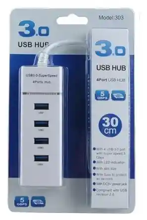 Adaptador Usb 4 Puertos 3.0