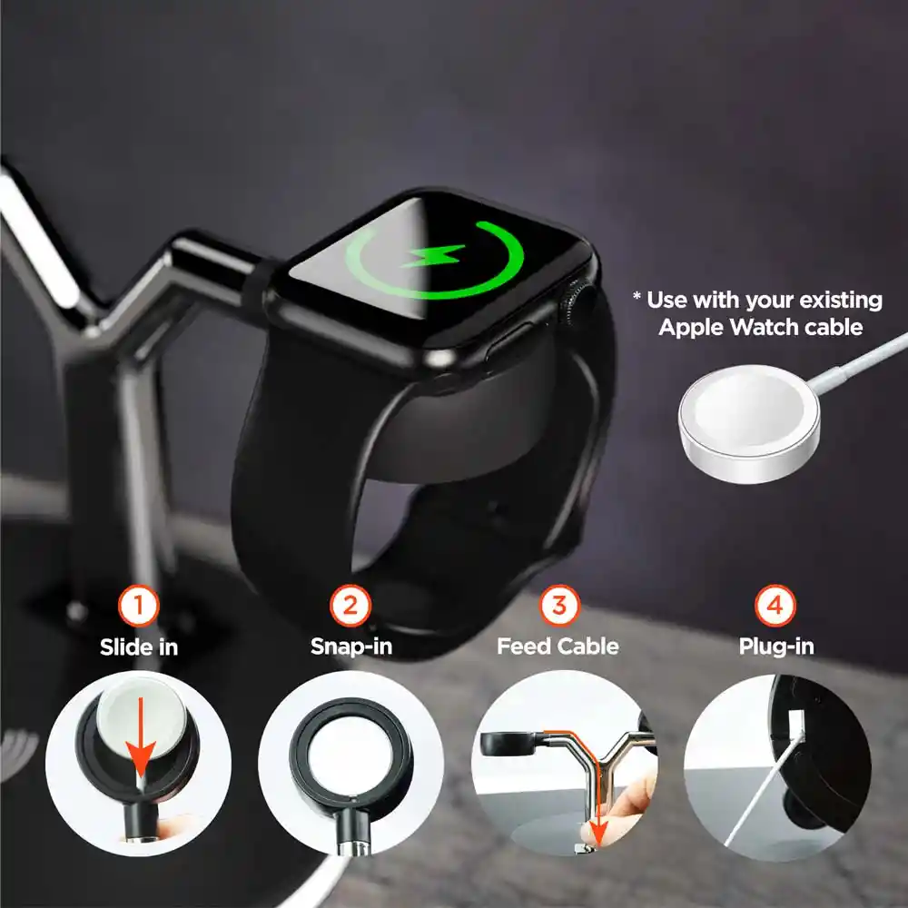 iPhone Cargador Inalambrico Rapido 15W Magsafe13/13Pro/Max/12/12Pro/Max