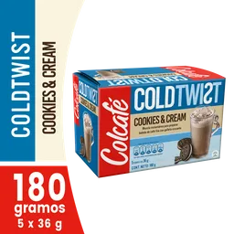 Colcafé Mezcla Coldtwist Cookies and Cream 