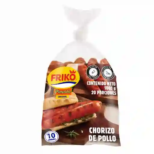Piko Riko Chorizo de Pollo Tipo Coctel