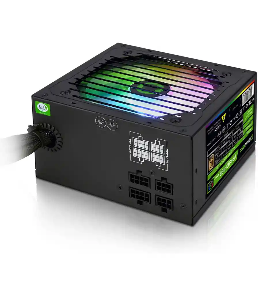 Rgb Fuente De Poder Gamemax Vp 800