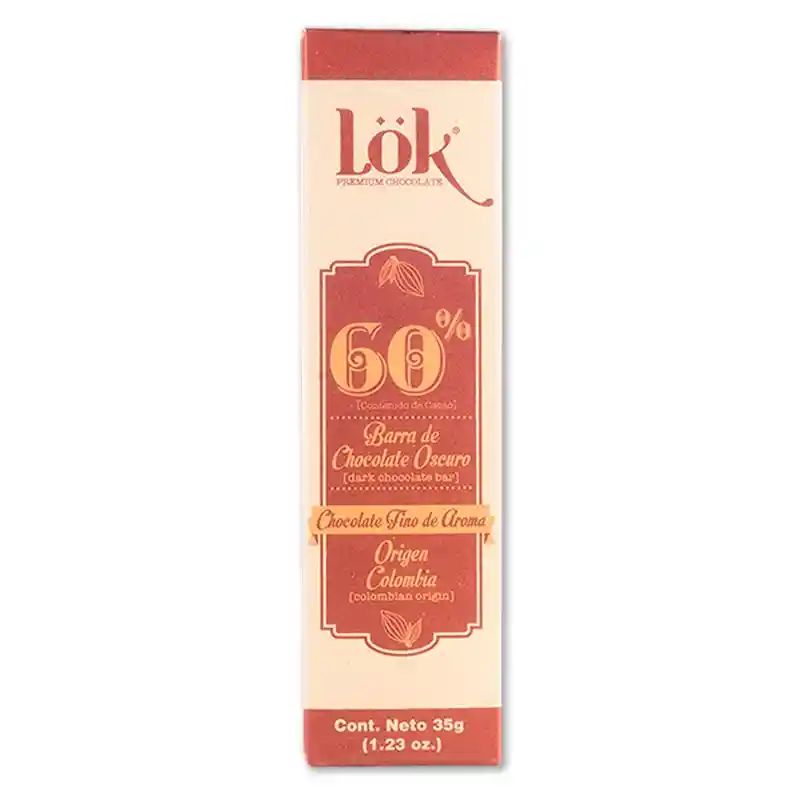 Lok Chocolatina 60% 35g