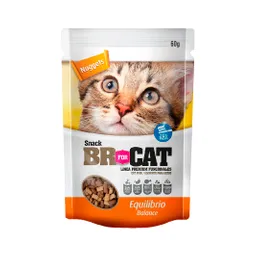 Br For Cat Snacks Nuggets Para Gatos Equilibrio/balance De 60g
