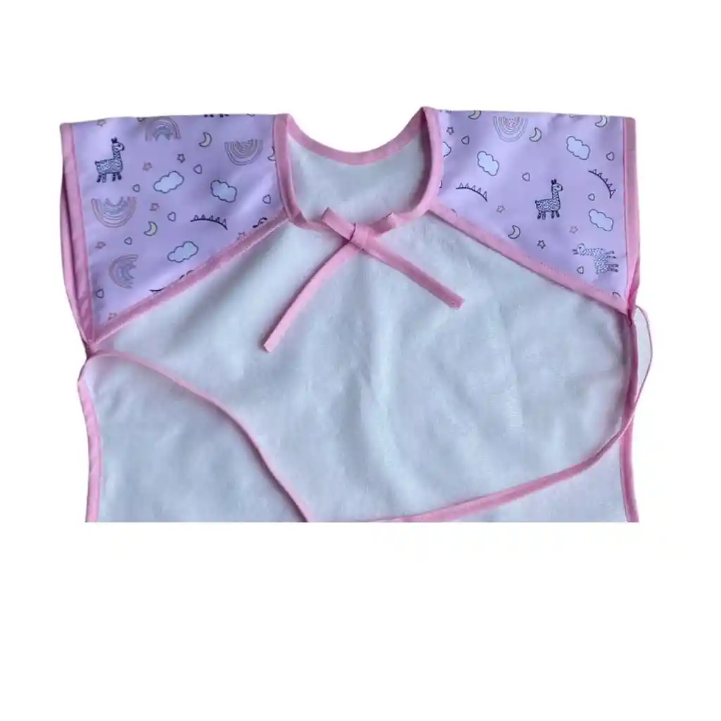 Babero Delantal Impermeable Para Bebé Niña
