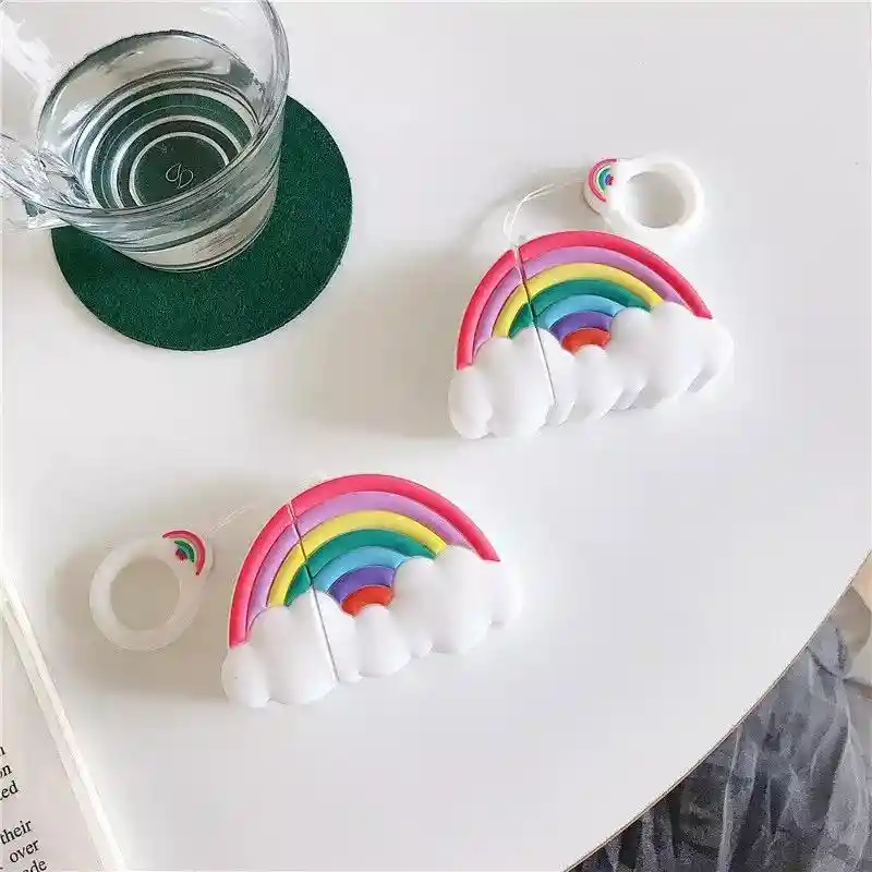 Airpods Funda Para1/2 Arcoiris