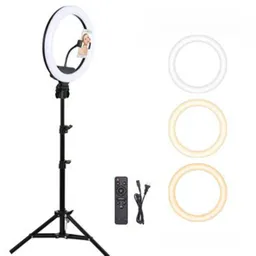 Aro Luz Led 33 Cm Para Fotografia Y Video Control + Tripode