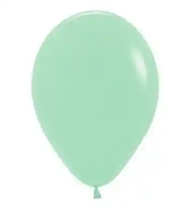 Bomba Globo Biodegradable De Latex Verde Pastel R12