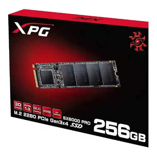 Adata Disco Ssdxpg Sx6000 Pro 256Gb M.2 Pcie Nvme