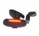 Luz Gw Trasera Xc- 181 Led Recargable Usb Linterna Bicicleta