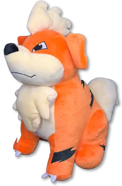 Peluche Pokemon Perro Growlithe 45cm