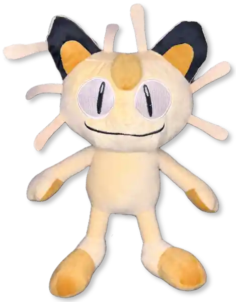 Peluche Pokemon Gato Meowth 45cm