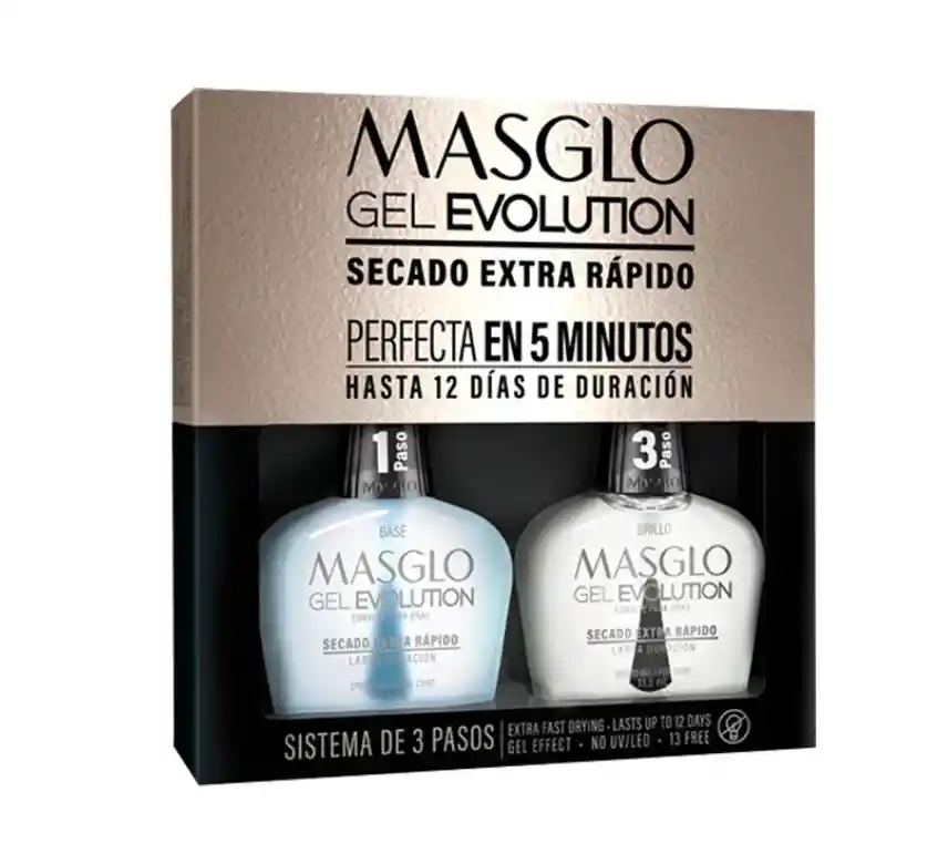 Masglo Kit Gel Evolution 12 Dias