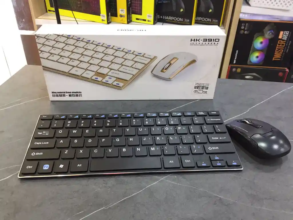 160614 - Combo Teclado Y Mouse Inalámbrico Hk-3910