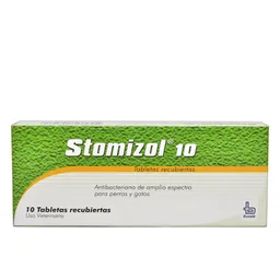 Stomizol 10 1 Tableta X 10 Kg Pv 1 Unidad