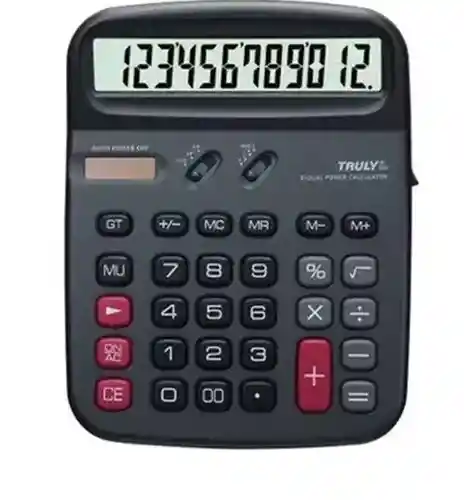 Calculadora De Oficina Truly 836 12 Digitos