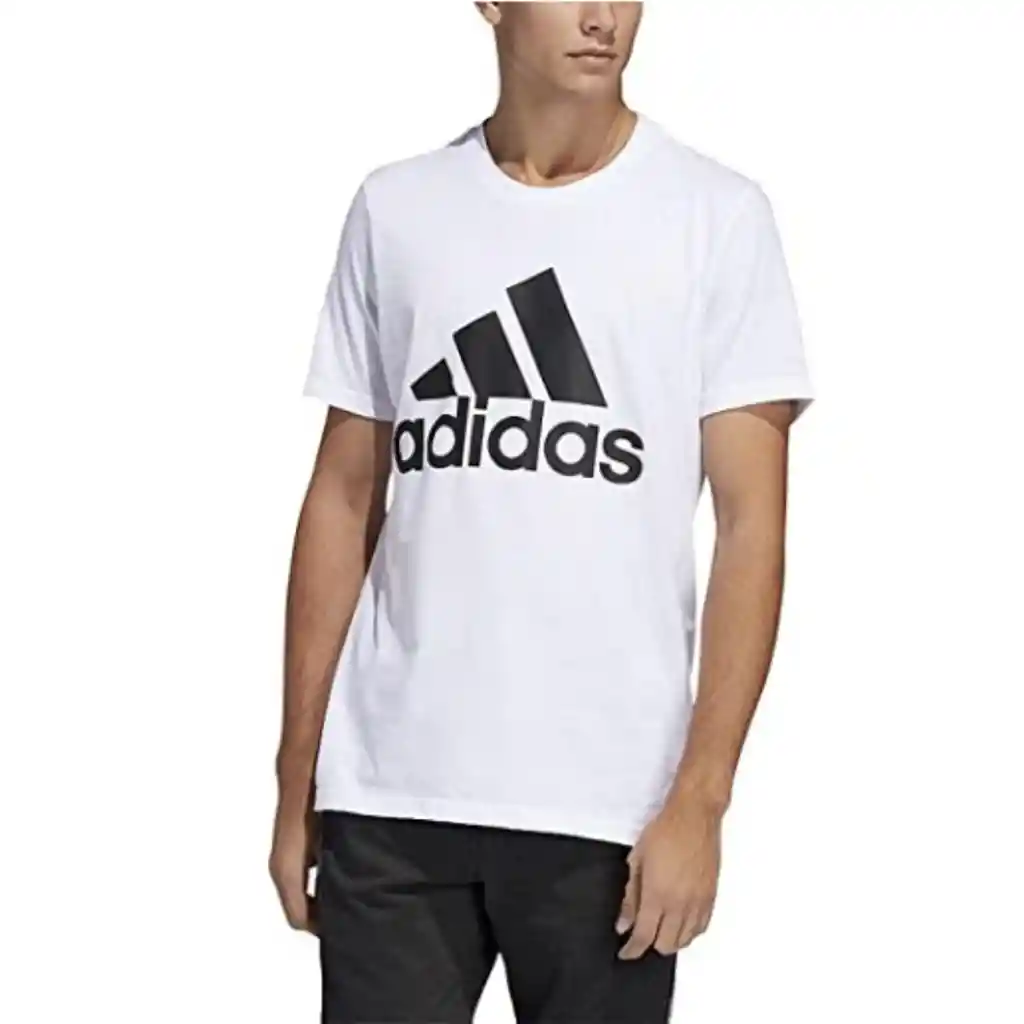 Talla S; M, L, Xl - Camiseta Hombre Adidas Badge Of Sport Blanco Intercept Tee Printed White | Original