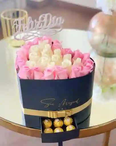 Luxury Heart Box Chocolate 