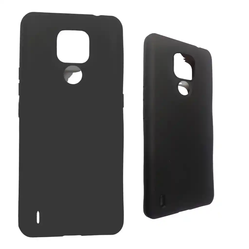 Motorola Funda Estuche Silicone Case Negro Parae7