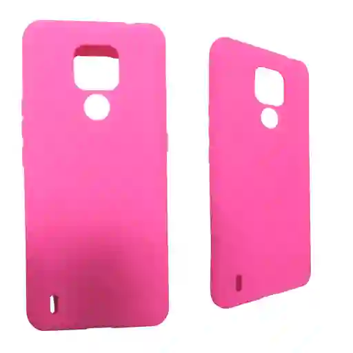 Motorola Funda Estuche Silicone Case Rosa Parae7