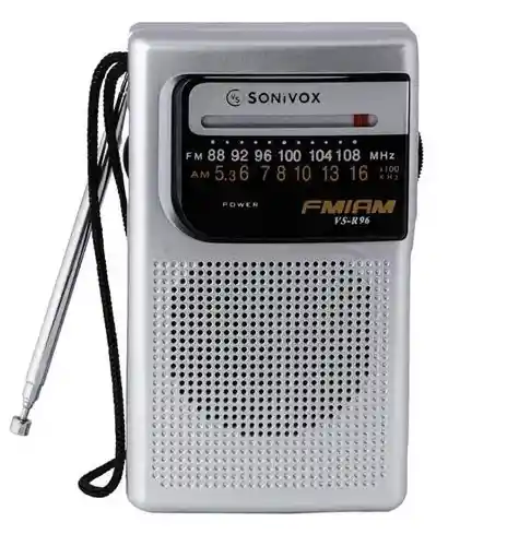 Sonivox Radiovs R96 Bolsillo 2 Bandas Am/Fm Bateria Antena