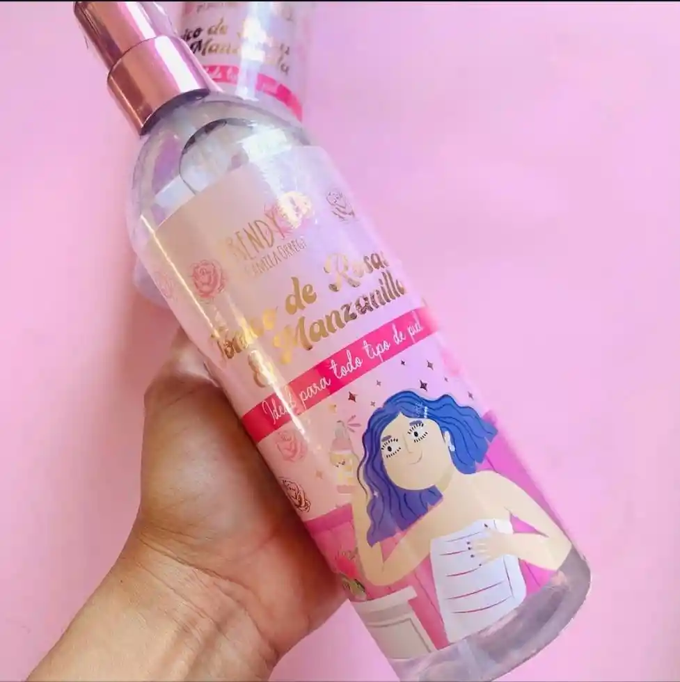 Tonico De Rosas Y Manzanillas 480ml Trendy