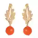 Aretes Mandarina Dorados