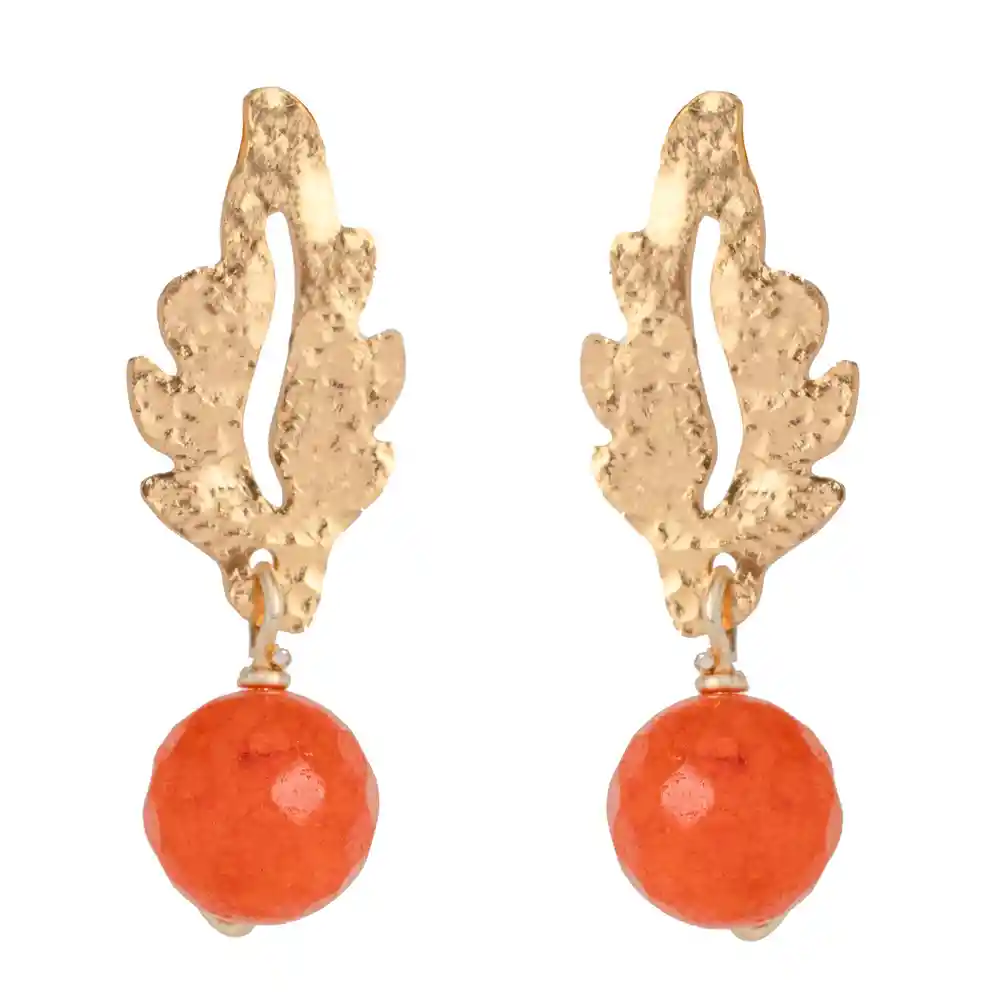 Aretes Mandarina Dorados