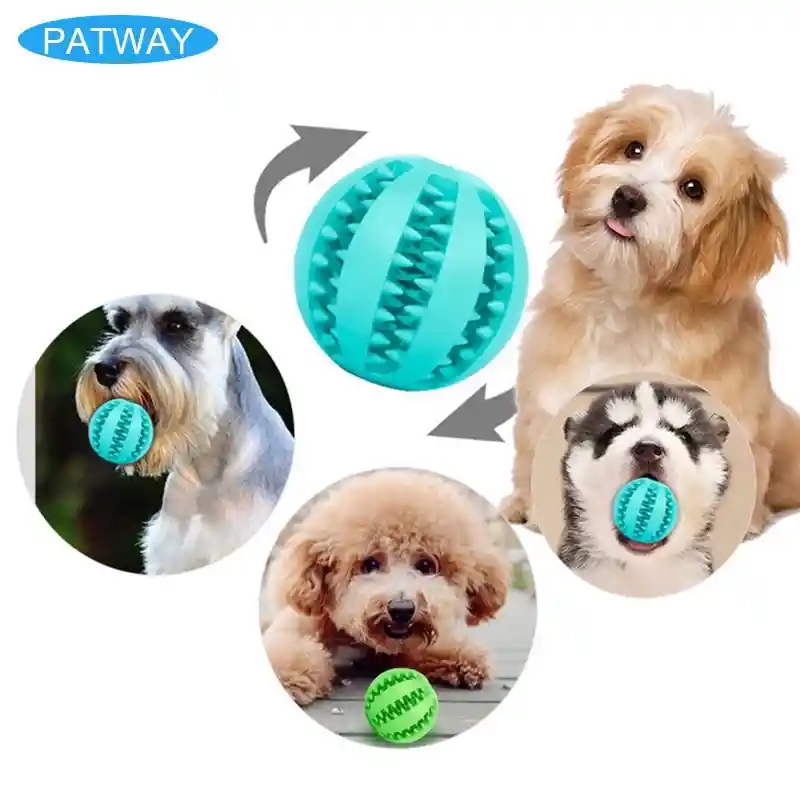 Juguete Interactivo Para Mascotas Pelota Porta Snacks