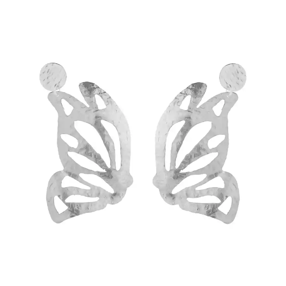 Aretes Pradera Plateados