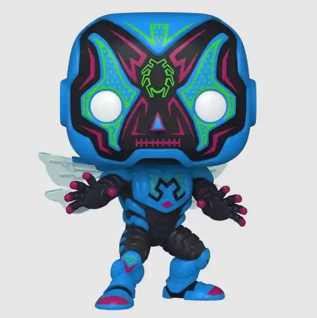  Funko Pop Blue Beetle Dia De Los DC 410 