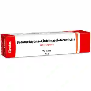 Betametasona+clotrimazol+neomicina (genfar) Tubo X 40 Grs