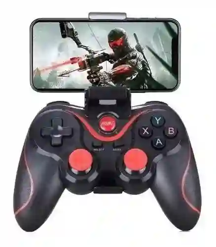 Control Bluetooth Celular Pc Gamepad Android Los Pc+ Soporte