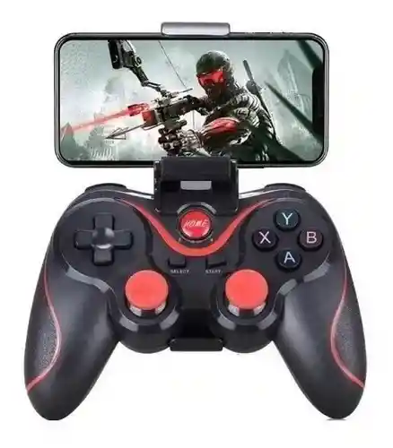 Control Bluetooth Celular Pc Gamepad Android Los Pc+ Soporte