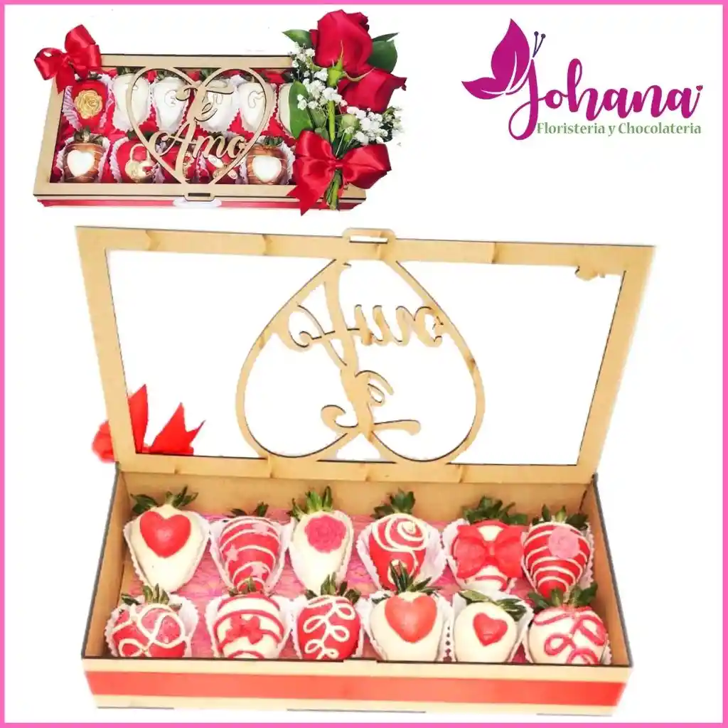 Caja De 12 Fresas