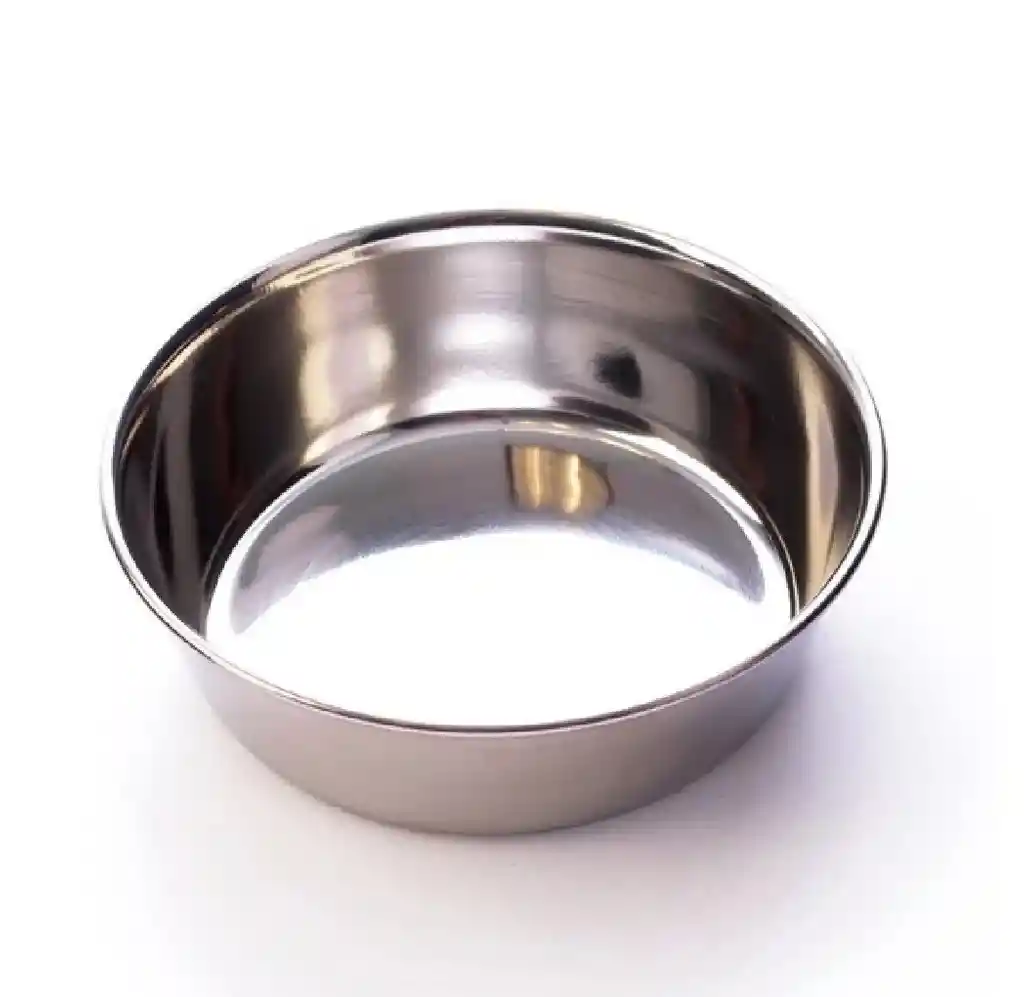 Plato Comedero Para Perros Talla S Acero Inoxidable